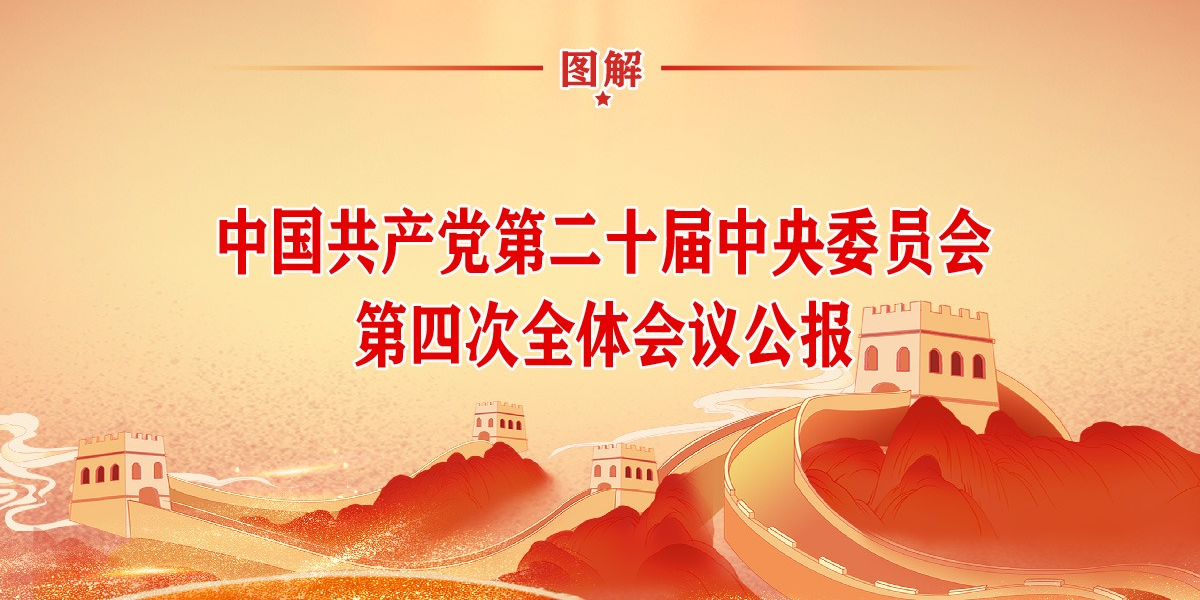 图解党的二十届四中全会公报